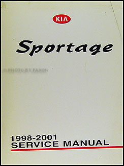 2000 Kia Sportage Shop Manual